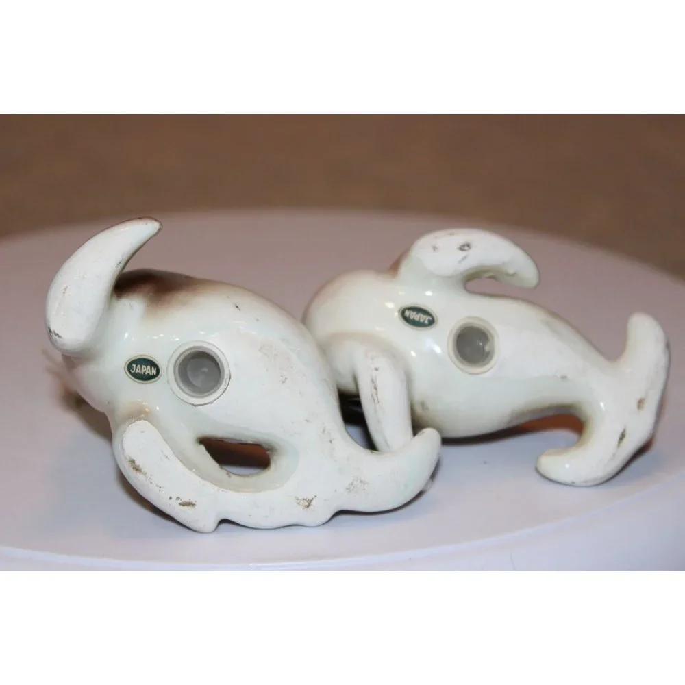 Salt & Pepper Shakers - California Sea Lions with Whiskers 1960s